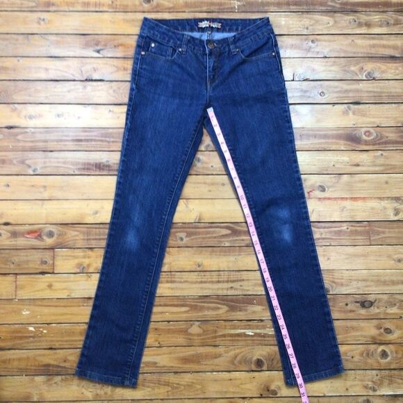 MAKERS of true originals low rise blue stretchy jeans ladies size 28 - Picture 8 of 8